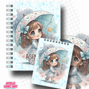 Caderno Guarda Chuva Tyffany