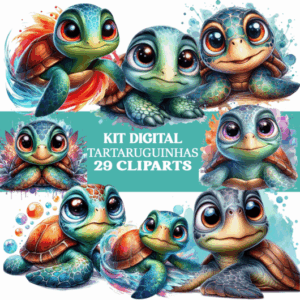Kit Digital Tartaruguinha