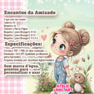 Encantos da amizade 🌸🐝